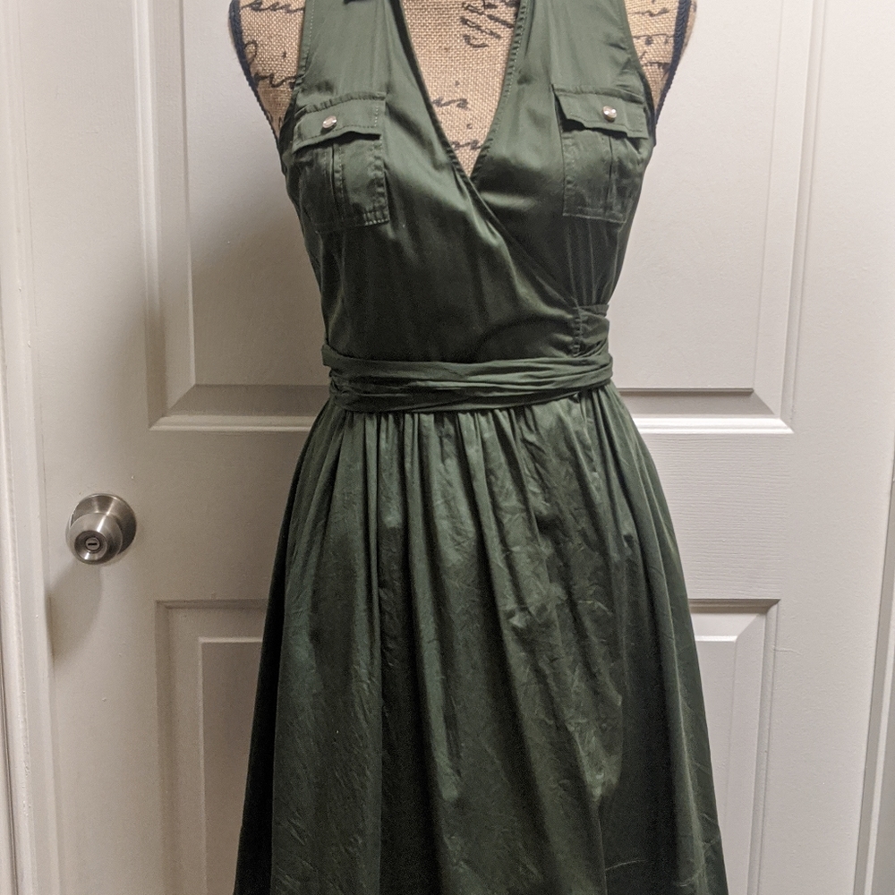WHBM Wrap Around dress. Sz 2